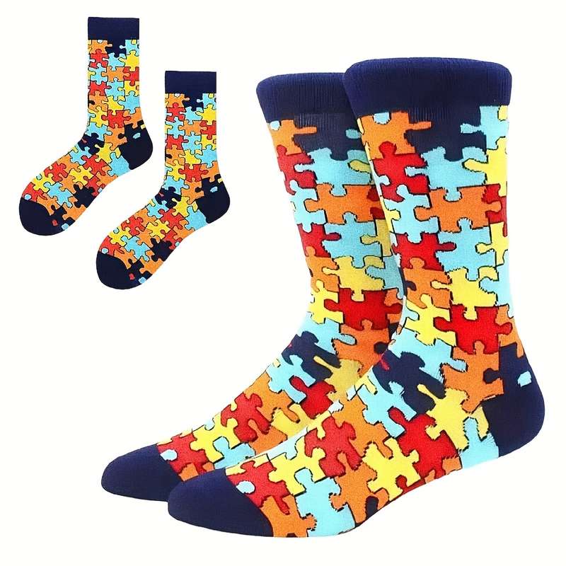 5 Pairs One Size High Elastic Socks