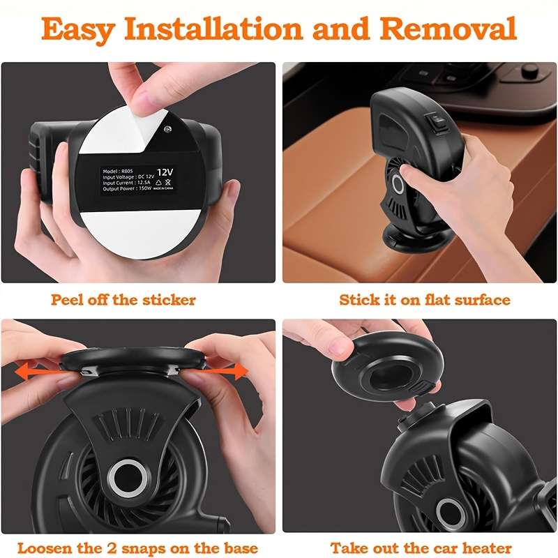 1pc Black  Heater