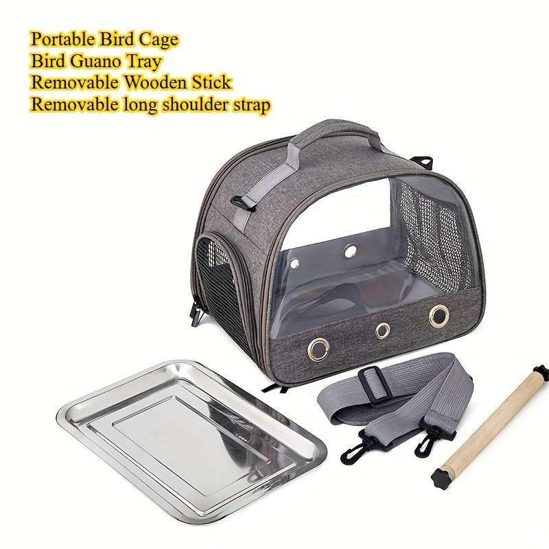 2pcs set Portable Birdie Carrying Case Pet Bag
