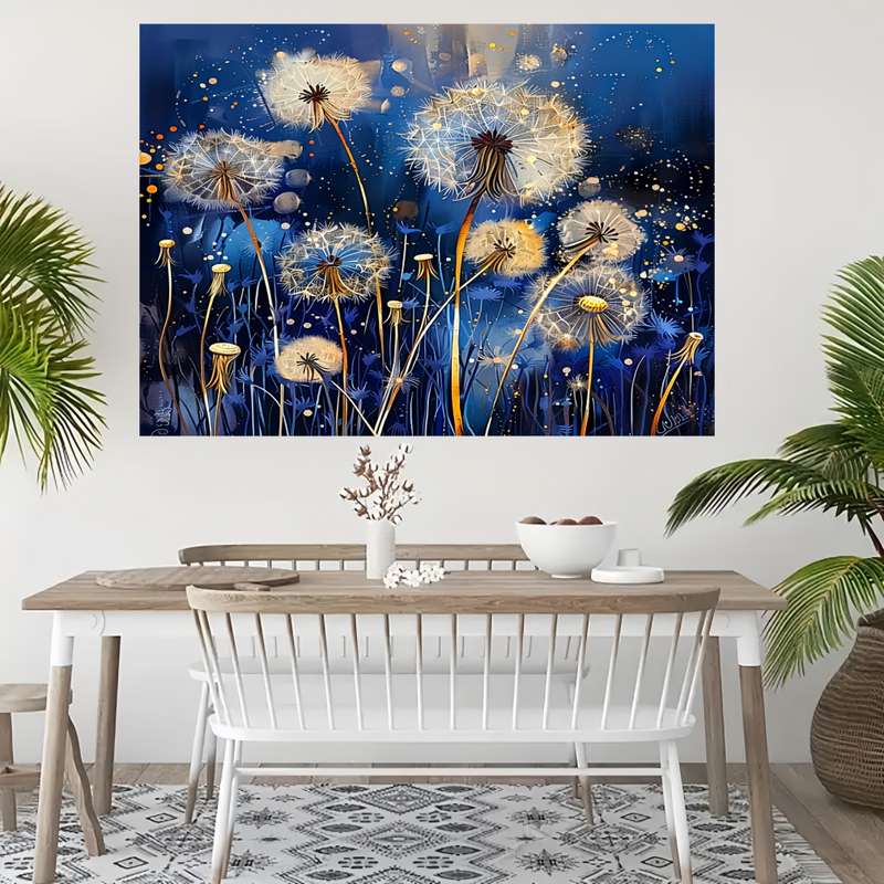 1000pcs Thick Durable Premium Dandelion DIY Jigsaw Puzzle Seamless for Adults F