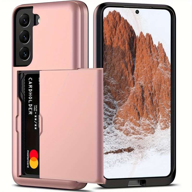 1pc Rose Golden For Samsung Galaxy S22+ 5G Phone Cases