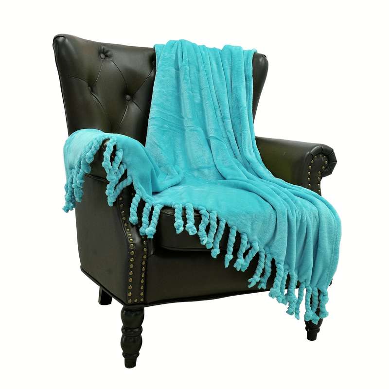1ps Blanket Style Rose Red Plum