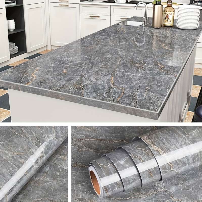1PC Wall StickersVolcanic Rock40.13cmX299.72cm