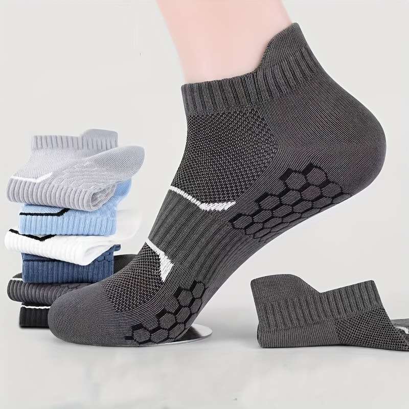 6 Pairs Of Mixed Colors Asian One Size High Elastic Socks