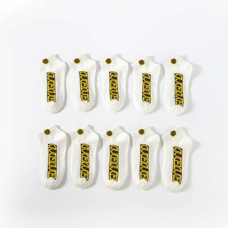 Sock 10 Pairs Of White  One Size