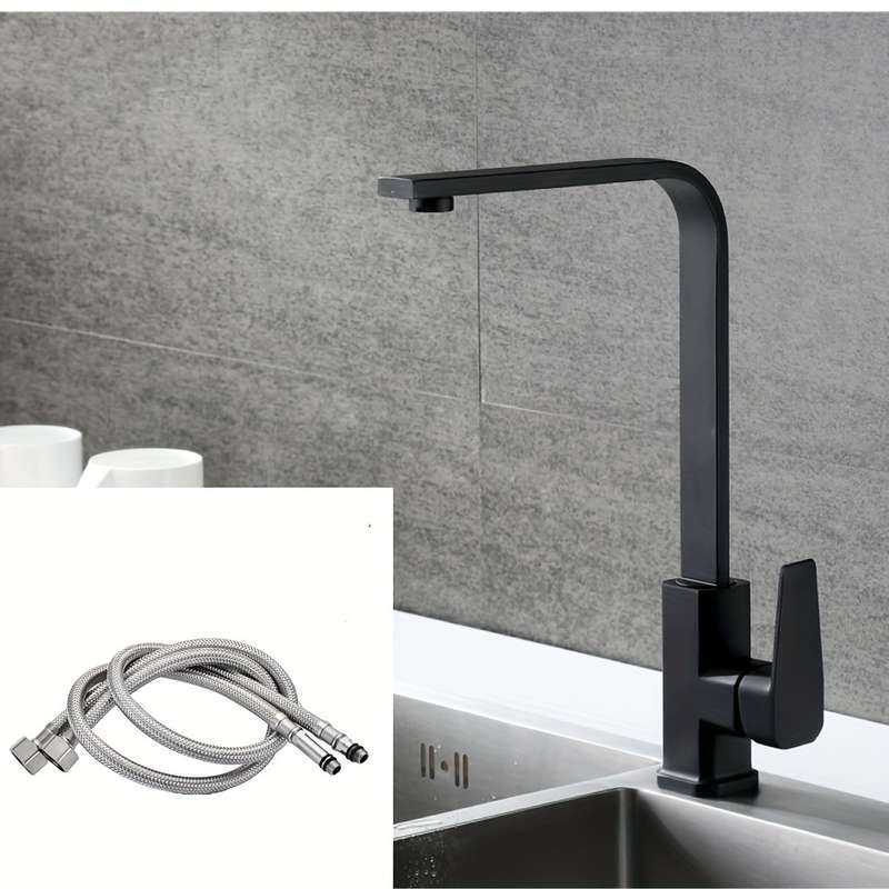 1pc Top Ten Kitchen Faucets Of The Same Style Hot And Cold Sinks Stainless Steel Rotatable