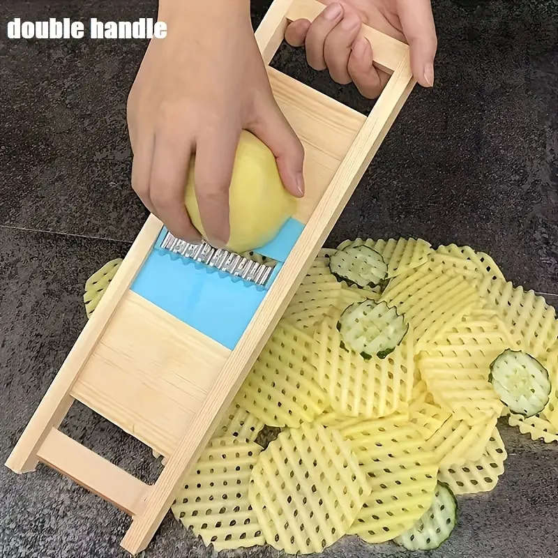 Stainless Steel Potato Wave Cutter