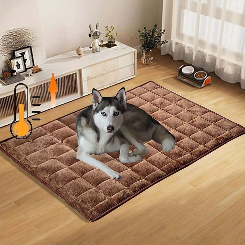 1PC Pet Mat Grey Size L 70.1x50.04cm