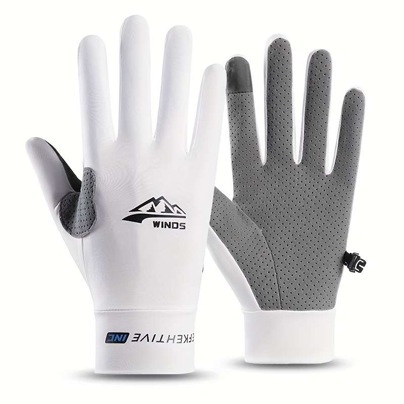 1 Pair Pink Size L Outdoor Sports Gloves