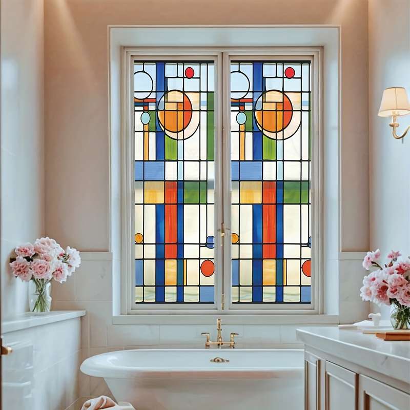 1pc Window Film026 Door Window Sticker