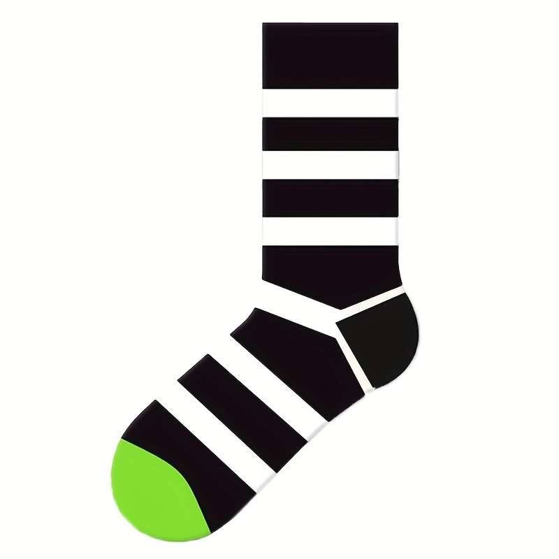 1 Pair Mixed Color One Size Socks