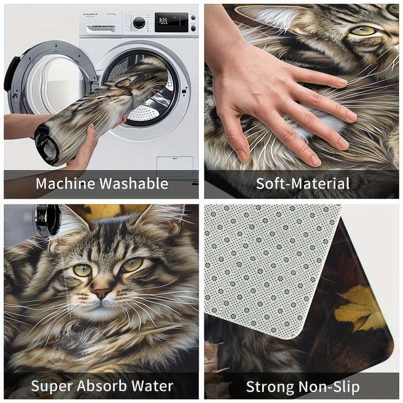 1Pc 45x75cm Floor Mat