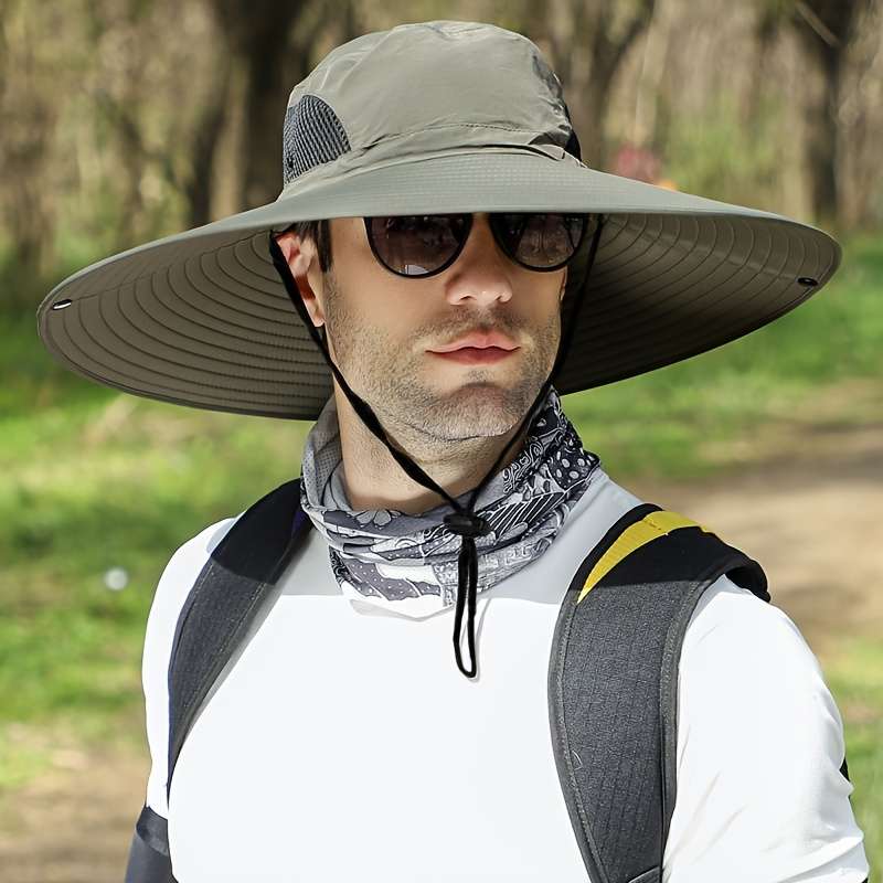 1pc One Day Available for 24 Hours Extra Large Brim 15.01 cm Sun Hat Fashionable Adjustable Wide R