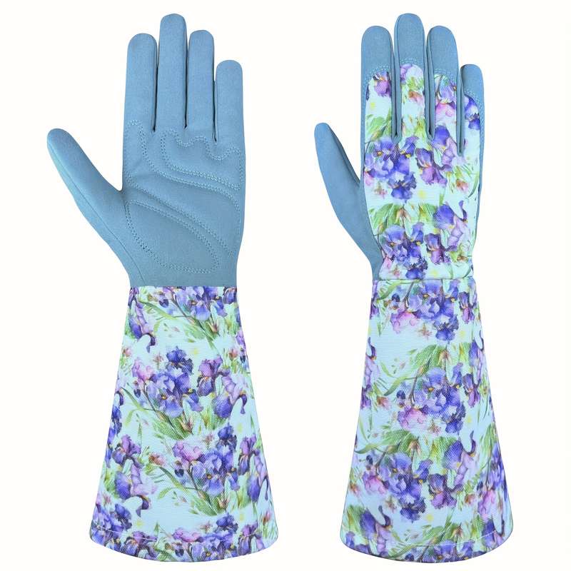 1 Pair Brown Size M-L Household Cleaning Gloves