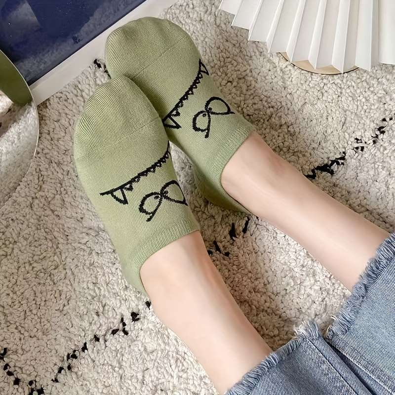 5 Pairs Mixed Color One Size High Elastic Socks