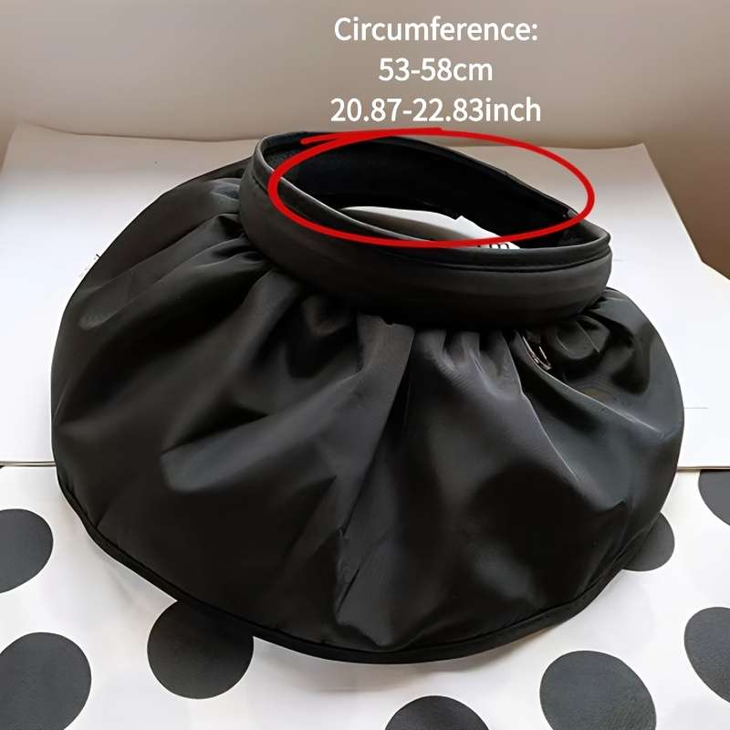1pc 2-in-1 Lightweight Quick-Dry Sun Visor Hat Headband for Outdoor Activities C Adjustable Brea