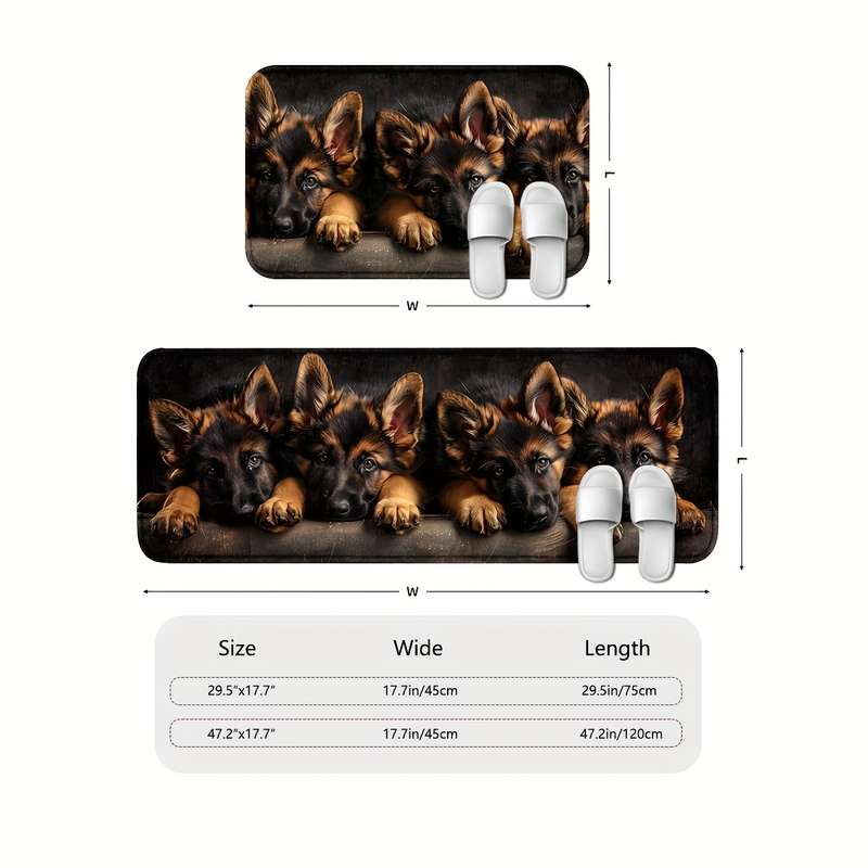 1Pc 45x75cm Floor Mat