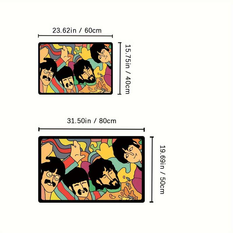 1Pc 19.69x31.50inch 50x80cm Floor Mat