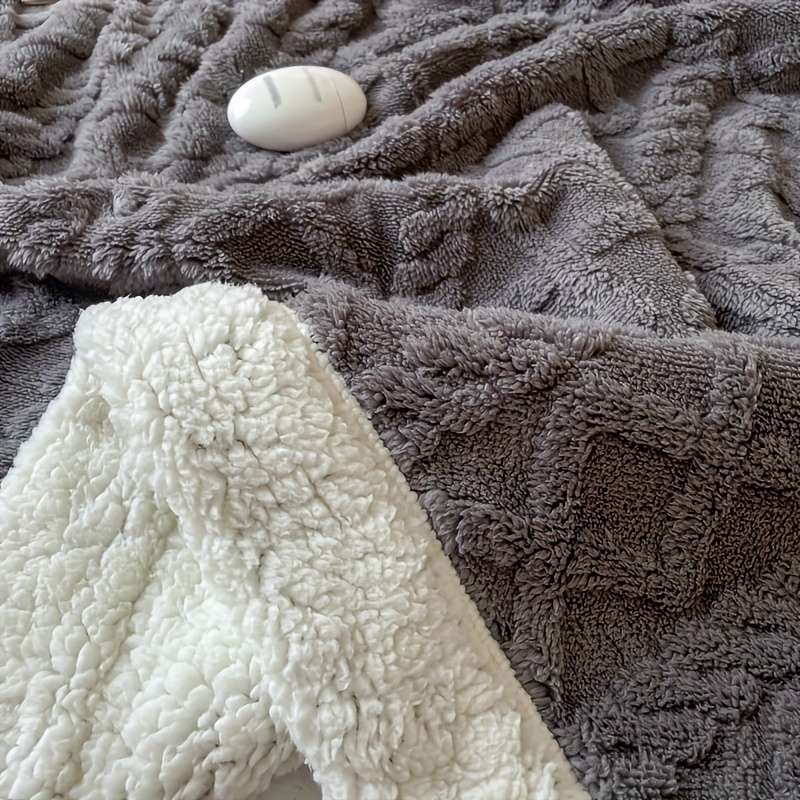 1ps Blanket Color Light Coffee size 100x150cm