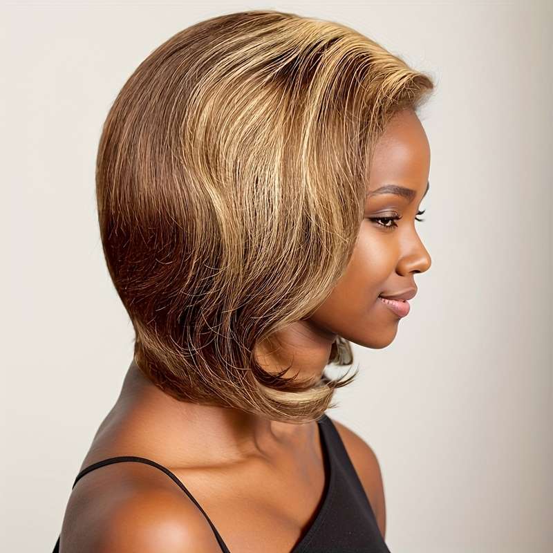 1Pc Mixed Color 25.4cm Fashion Design Wig