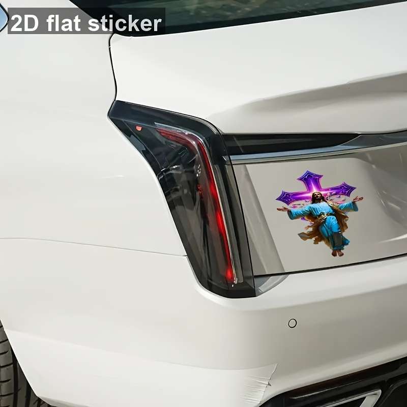 1pc Cartoon Jesus Christian Themed Stickers