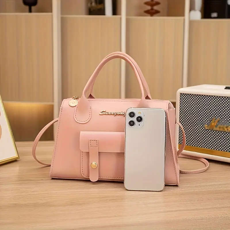 Korean-style luxury Women's bag, detachable thin shoulder strap handbag