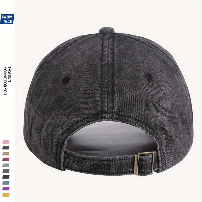 1pc Lucky Clover Embroidered Baseball Cap Breathable Adjustable Fit Lightweight Polyester Ide