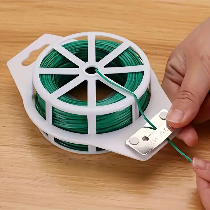 1pc Garden Plant Twist Tie with Cutter
