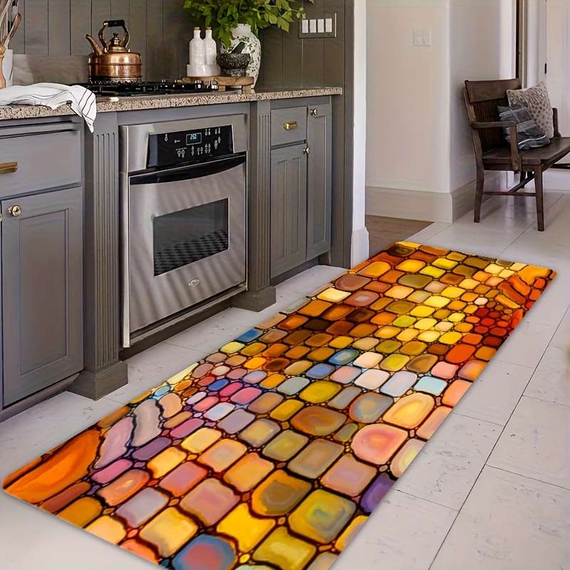 1Pc 17.7x47.2inch 45x120cm Floor Mat
