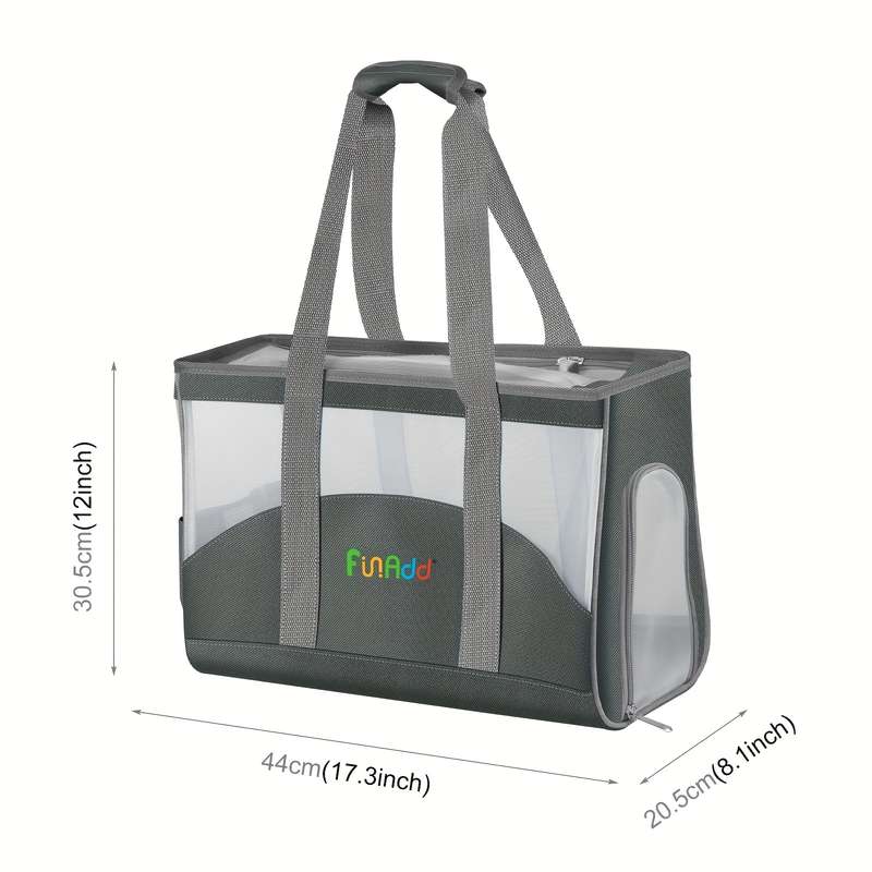 1pc Greysize One size Pet Bag