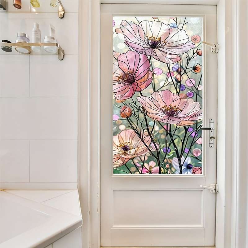 1pc Colorful Door Window Sticker
