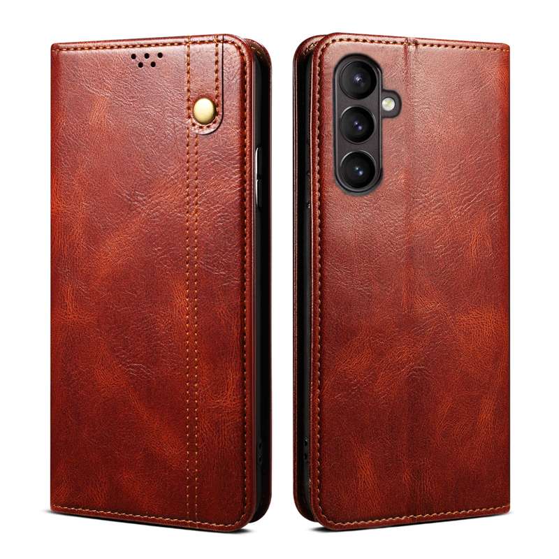 1pc Brown For Samsung Galaxy M55 Phone Cases