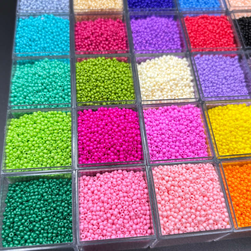 Bright Glass Beads