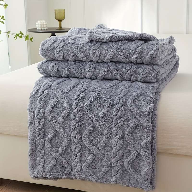 1ps Blanket Color Dark Brown size 120cmx200cm 47inx78in