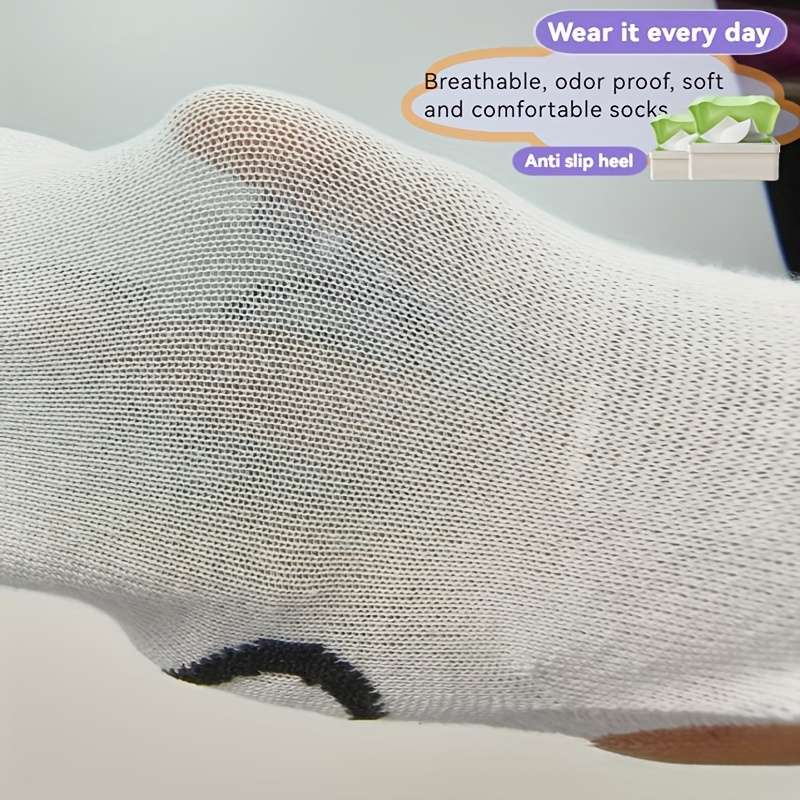 5 Pairs Mixed Color One Size High Elastic Socks
