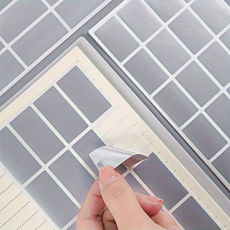 160 Pcs Multi-Purpose PET Waterproof Labels for Kitchen Organization Suitable for Containers