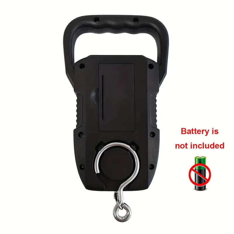 1pc Durable Digital Hanging Scale with Large Backlit LCD Display 60kg Capacity Ideal for Fishing Lug