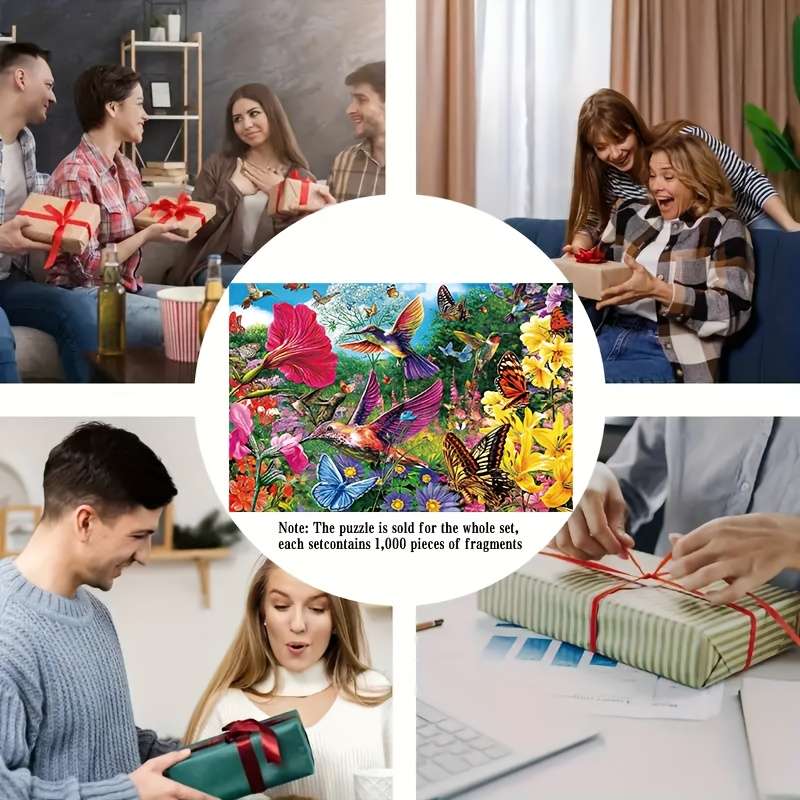 1000 Piece Paper Jigsaw Puzzle For Adults