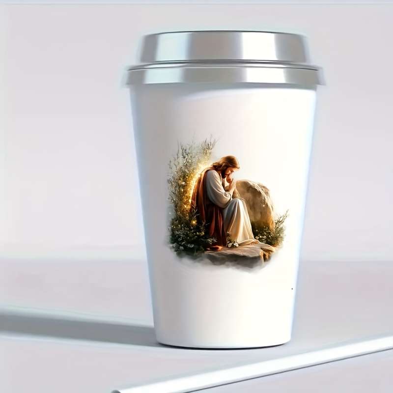 1pc  Jesus Christian Themed Stickers