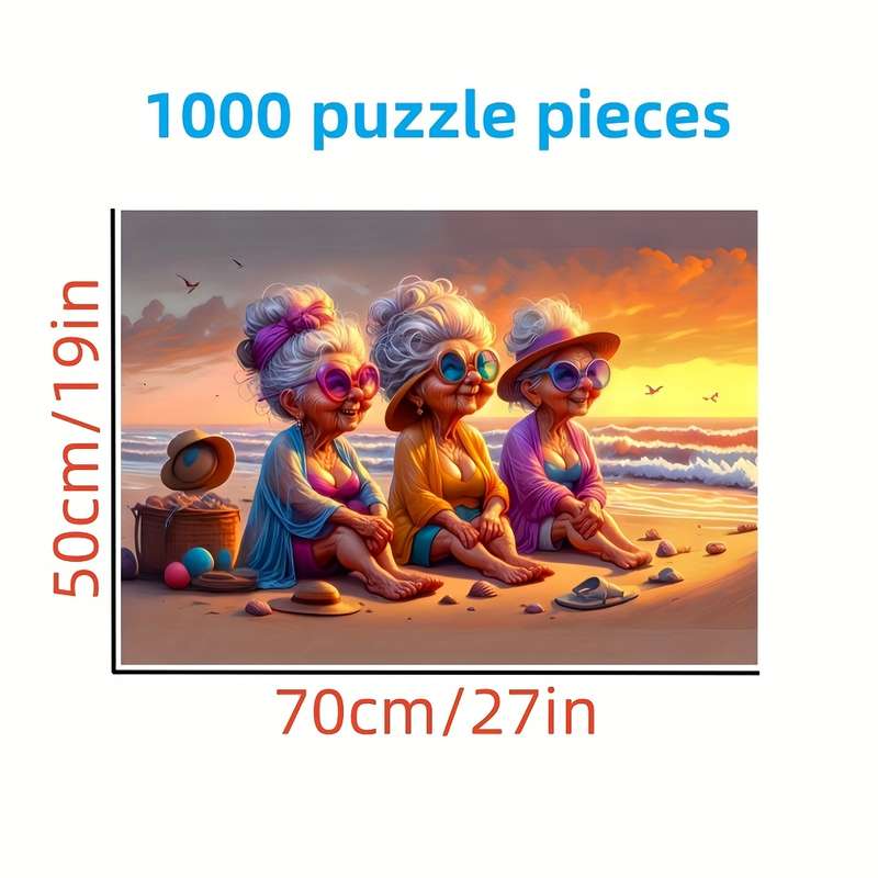 1000 Piece Paper Jigsaw Puzzle For Adults
