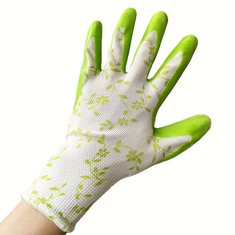2 Pairs Purple Household Cleaning Gloves