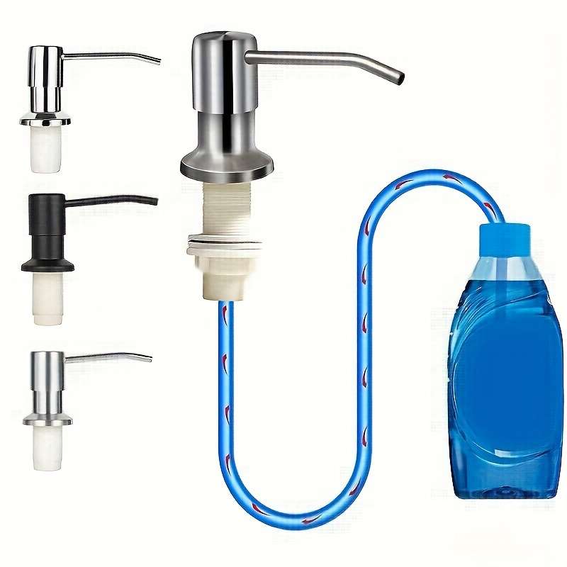 1pc Soap Dispenser for Kitchen Sink with Extension Tube Kit