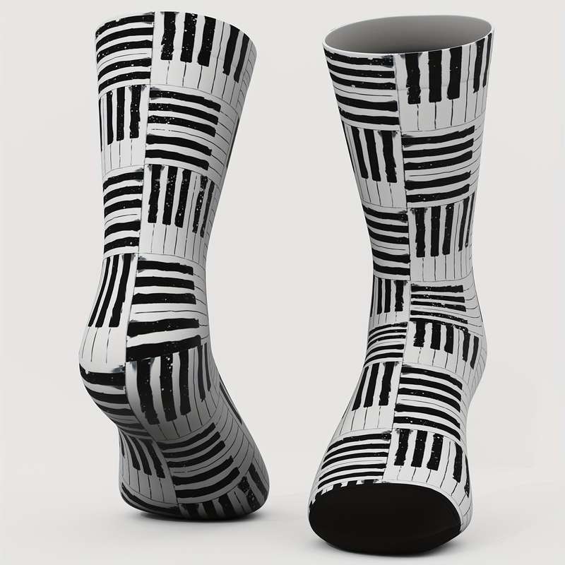 1 Pair Multicolor Size L Socks