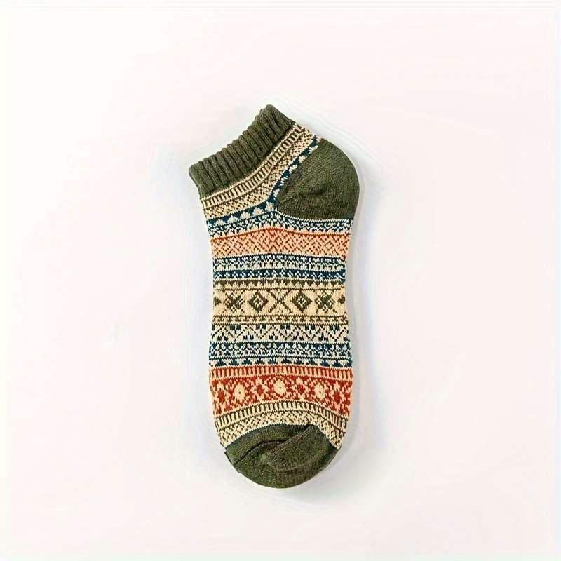 5 Pairs Mixed Color One Size High Elastic Socks