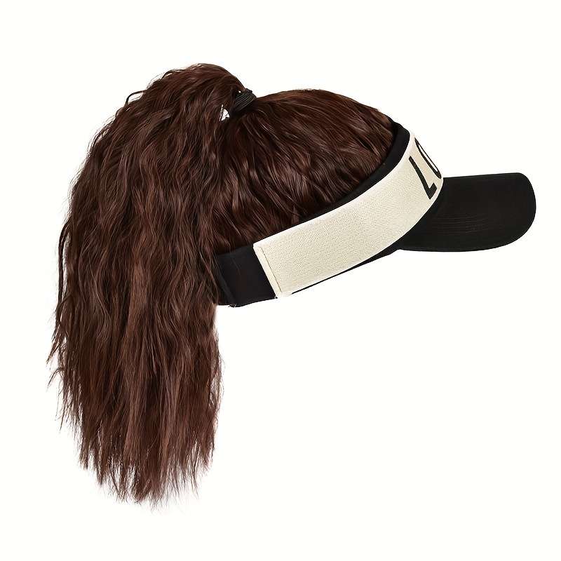 1Pc Dark Brown 30.48cm Fashion Design Wig
