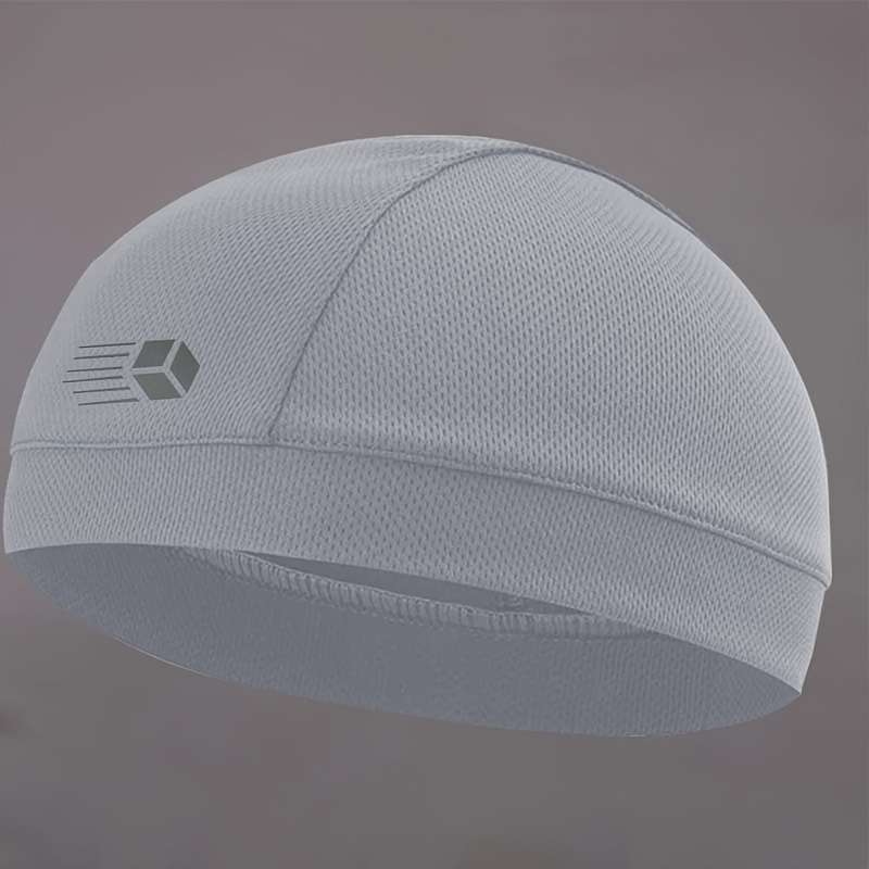 1pc Versatile Use Cooling Skull Cap Breathable Sweat-Wicking Beanie for Cycling Running Fits