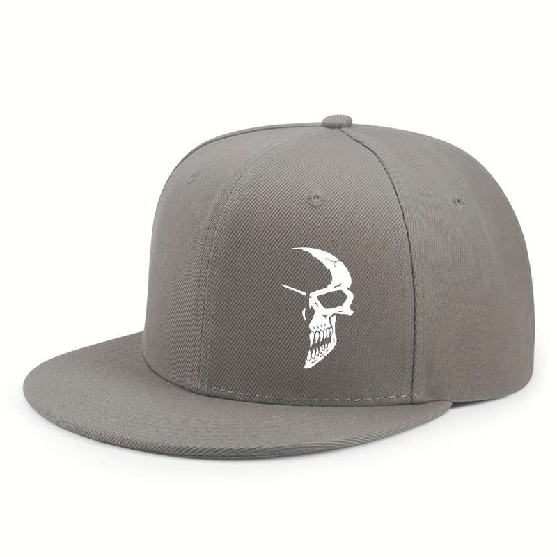 1pc Urban Outdoor Casual Baseball Cap Adjustable Fit Sun Protection Polyester Streetwear Hip-Ho