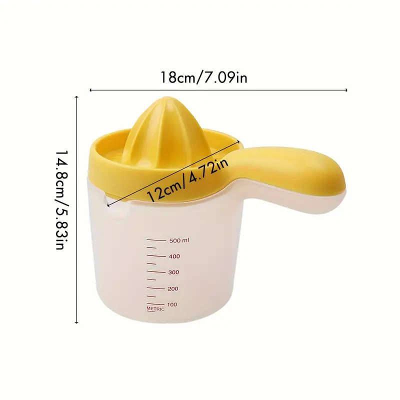 1pc Citrus Juicer Multifunctional Lemon Juicer Creative Orange Juicer Manual Juicer Manual Hand Sque