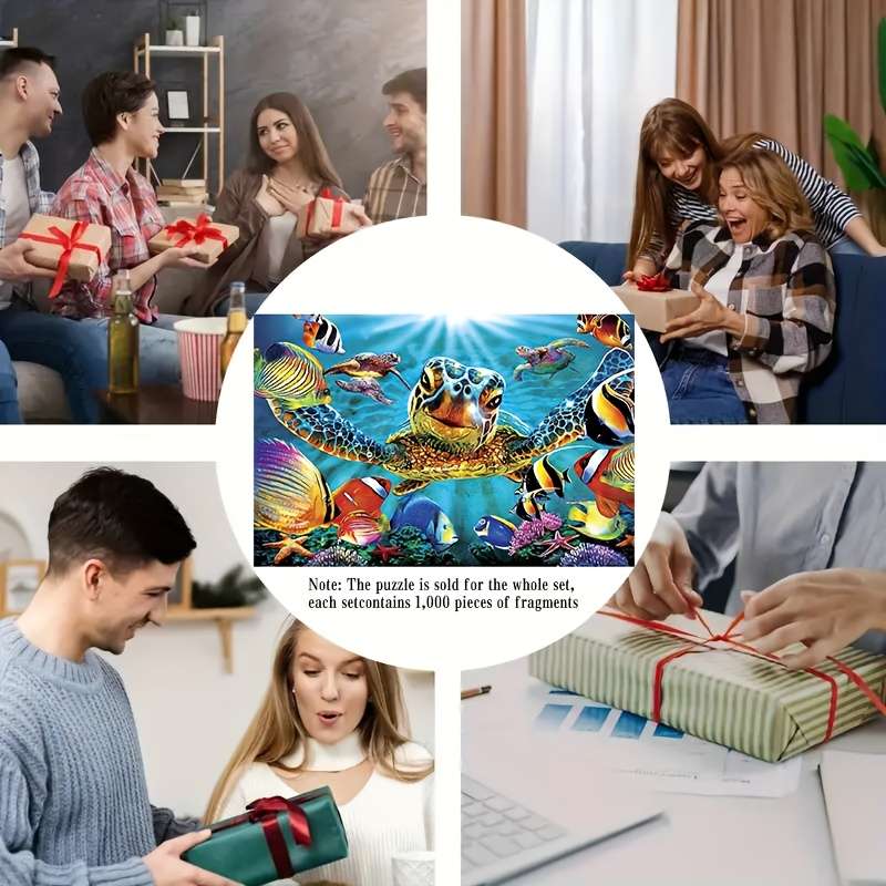 1000 Piece Paper Jigsaw Puzzle For Adults 19.7x27.6in