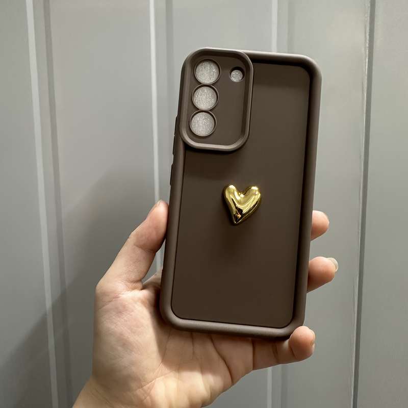 1pc A Brown For Samsung Galaxy A52 Phone Cases